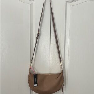 Elegant Brown Crossbody Bag
